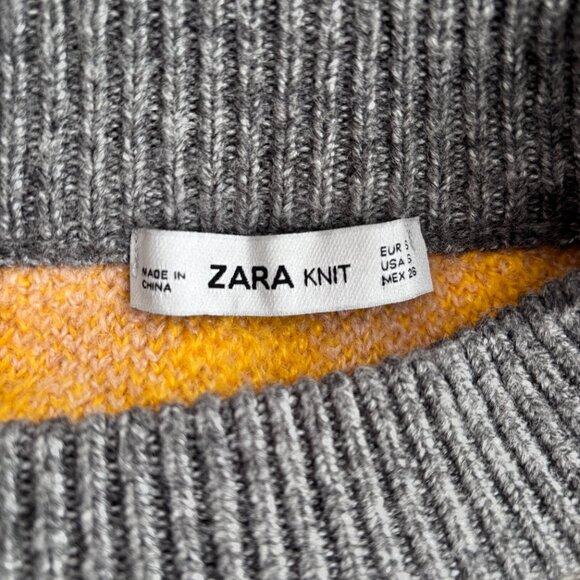 Zara Glittery Diamond Argyle Sweater - Picture 12 of 12